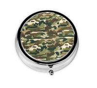 GGNKDL Mini boîte à pilules ronde avec 3 compartiments pour ranger les pilules et voyager