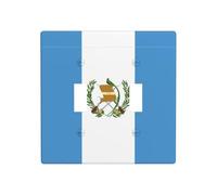 GGNKDL Panneau mural décoratif avec drapeau du Guatemala pour les zones résidentielles et commerciales 11,4 x 11,4 cm