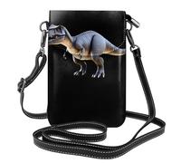 GGNKDL Sac à bandoulière géant imprimé dinosaure, sac pour téléphone portable, petit portefeuille pour femme, un cadeau pratique adapté pour les sorties, l'exercice et le shopping