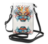GGNKDL Sac à bandoulière imprimé expressions amusantes, sac pour téléphone portable, petit portefeuille pour femme, un cadeau pratique adapté pour les sorties, l'exercice et le shopping