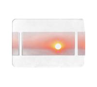 GGNKDL Tapis de sol antidérapant Impression coucher de soleil de l'après-midi pour intérieur et extérieur, convient pour les entrées de chambre à coucher et de salle de bain, 40,6 x 61 cm