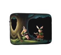 GGNKDL The Elf of Learning Housse de protection antichoc pour ordinateur portable 30,5 cm pour homme et femme Motif livres magiques