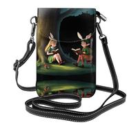 GGNKDL The Elf of Learning Magic Books Sac à bandoulière pour téléphone portable, petit portefeuille pour femme, un cadeau pratique adapté pour les sorties, l'exercice et le shopping