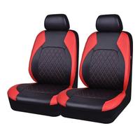 GGOIN 2Pcs Housse Siege Voiture pour Jeep Avenger | Commander | Compass | Gladiator | Grand Cherokee, Confortable Respirant Protection Couvre Sieges siège Avant Protections Accessoires,C Red