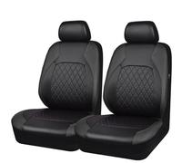 GGOIN 2Pcs Housse Siege Voiture pour Porsche Cayenne/Cayenne S/Cayenne Turbo E-Hybrid (Seit 2023), Confortable Respirant Protection Couvre Sieges siège Avant Protections Accessoires,A Black
