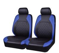 GGOIN 2Pcs Housse Siege Voiture pour Porsche Cayenne Coupé S/E-Hybrid/Turbo S E-Hybrid/GTS/Turbo GT, Confortable Respirant Protection Couvre Sieges siège Avant Protections Accessoires,D Blue