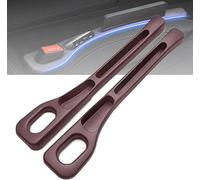 GGOIN 2Pcs Remplisseur D'espace de Siège Voiture pour Peugeot 3008 GT Line 2019-2024, Auto Siège Empêcher Les Objets Tomber Remplissage Accessoires,D Brown
