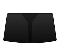 GGOIN Pare Brise Soleil Voiture pour Mini F65 Cooper C/F66 Cooper S Classic Trim (Seit 2024), Pliable Anti UV Isolation Pare-Soleil de Pare-Brise Avant Voiture Accessoire,Black-140 * 70cm
