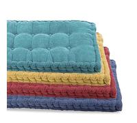 GGoty Coussin de Banquette 2/3 Places pour intérieur, 100cm/120cm Coussin de Banquette en Coton Matelas de Sol pour Maison/Jardin/Patio/balançoire (160x40cm,Pourpre)