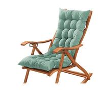 GGoty Coussin épais pour Chaise Longue,Coussin de siège de Banc de Jardin,Coussin de Chaise Longue antidérapant pour intérieur/extérieur/Banc/Jardin/Patio/balançoire (110 * 50cm,Vert)