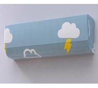 GGoty Lot de 2 housses de climatiseur élastiques tout compris à suspendre, housses de protection anti-poussière lavables de taille universelle