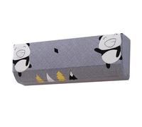 GGoty Lot de 2 housses élastiques pour climatiseur à fixation murale, lavables, tout compris, protection simple à suspendre (E)