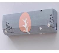 GGoty Lot de 4 housses de climatiseur élastiques tout compris à suspendre, housses de protection anti-poussière lavables de taille universelle (G)