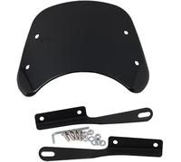 GGOZM Déflecteur de Pare-Brise pour FB Mondial Hipster HPS 125 300 HPS125 HPS300 Super SOCO TC Max TCMAX,Saute Vent Moto Anti-Rayures Spoiler d'Extension de Pare-Brise