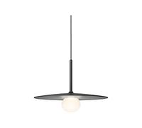 GGQEM Luminaires Suspendus, Lustre de Plafond Suspendu, Lustre de Restaurant Nordique, Lustre à Une tête en Verre, Simple, créatif, personnalité, Art, Chambre d'hôtel, décoration de Chev