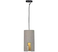 GGQEM Luminaires Suspendus, Lustre en Ciment de Fil de Fer de Luxe Nordic Light, Lampe de Chevet LED créative Creuse et chaleureuse, Lustre Suspendu au Plafond du Bar du Restaurant, rétr