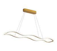 GGQEM Lustre linéaire à LED pour îlot de Cuisine, Lampes suspendues Nordiques en métal, Lampes suspendues Modernes à LED pour Salle à Manger, Salon, Cuisine, Bureau, Magasin, Bar, café,