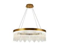 GGQEM Salon Salle À Manger Chambre Lumière, Personnalité Créative De Luxe Lumière Lustre en Verre, LED Nordique Insert-Moderne Luxe Lumière Lustre-La Couleur Tricolore ro