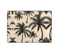 GGsdaf Coconut Grove Prints Tapis doux 203,2 x 147,3 cm, convient pour le salon, le bureau, le balcon et la chambre à coucher.