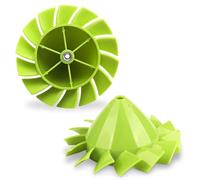 GGTE Lot de 2 ventilateurs de rechange pour souffleur à feuilles Ryobi 18 V One+ P2108 et P21081 sans fil - Pièce de rechange # 529437004 529437003 529437001