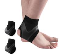 GGUFAY 1 Paire Chevillère Réglable, Chevillère Entorse,Attelle Cheville Sport, Elastique Support De Cheville, Chevillères pour Hommes et Femmes, Chevillère Réglable pour la Course à Sport(M)