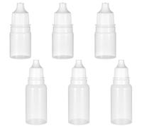 GGUFAY 6pcs flacon compte gouttes, flacon pipette, fiole liquide, pipette plastique, flacons compte-gouttes, bouteilles vides, bouteilles à presser, 5/10ml