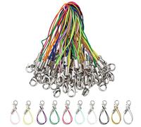 GGUFAY Attache Cordon Telephone 100 Pièces Lanière de Téléphone Chaîne de Téléphone Portable Téléphone Cellulaire Sangle Cordon, Sangle Téléphone Portable Cordon pour Pendentifs Porte-clés USB