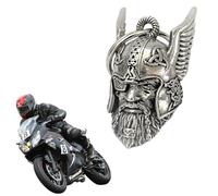GGUFAY - Clochette de Bonheur de l'Ange Gardien en Forme de Général à un Oeil - Guardian Bell - Biker Bell - Pratique pour Motocycles, Vélos, Clés, Sacs à Dos, Portes et Véhicules