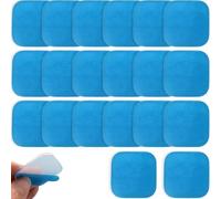 GGUFAY Coussinets Gel Compatibles EM 59, 20 Gels Électrodes (4 * 4 cm) pour Électrostimulateur, Electrodes de Haute Qualité pour Votre Appareil Coussinets Gel Autocollants