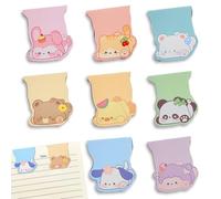 GGUFAY - Jeu de 8 Marque - Pages Magnétiques en Formes de Jouets Mignons tels que Panda, Poulet, Ourson, Tigre - Idéal pour les Enfants