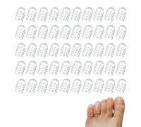 GGUFAY Lot de 50 protège-orteils transparents, souples et respirants en silicone, pour petits orteils, anti-friction