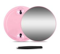 GGUFAY Miroir grossissant x 40, petit miroir grossissant avec ventouses et pinces, pour un maquillage précis et une épilation des sourcils 3,5 pouces