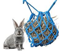 GGUFAY Sac à Foin pour Lapin,Canvas Hay Hanging Bag,Sac de Mangeoire de Foin de Cochon d'Inde,Sac de Mangeoire de Foin Suspendu pour Petits Animaux,pour Lapin/Chinchilla/Cochons d'Inde