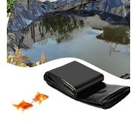Gguwug bache pour Bassin 6X10m bache etang Bassin Revêtement d'étang, Peaux de Bassin en polyéthylène Haute densité, résistant au Soleil et Durable, Facile à Utiliser et à Nettoyer