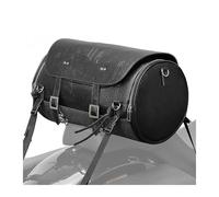 Ggwqfuh Moto Cadre Sac pour Sportster pour Softail pour Dyna Sacoche Selle Arrière De Moto Sac De Rangement Étanche en Cuir PU pour Casque 18-22 L