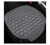 Ggwqoops Coussin De Siège De Voiture Court en Peluche d'hiver Coussin Carré Épais Et Chaud pour Siège Avant Et Arrière Ensembles Housses Siège(Gray Square Pad)
