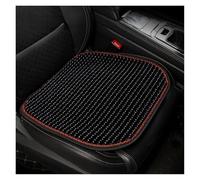 Ggwqoops Coussin De Siège De Voiture Coussin Frais D'été Pièce Unique De Perles De Bois Coussin Respirant D'été Ventilation Froid Quatre Saisons Disponible Ensembles Housses Siège(Black 1 Pcs)