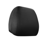 Ggwqoops Housse D'appui-tête Couverture Complète Anti-poussière pour Appuie-têtes De Siège Avant Accessoires D'intérieur Voiture Protection D'appui-tête Siège Ensembles Housses Siège(Black)