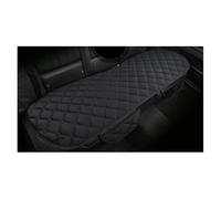 Ggwqoops Housse De Siège Auto en Peluche Coussin Antidérapant Et Souple Protection Universelle pour Berline SUV Pick-up Ensembles Housses Siège(Black Rear 1pc)