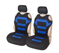 Ggwqoops Housse De Siège Avant De Respirante Double Gilet De Confort pour Siège Ensembles Housses Siège(BLUE1)