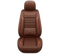 Ggwqoops Housse Siège Universelle Élégante en Similicui Design Confortable Et Facile À Nettoyer Compatible avec Les Principaux Modèles Ensembles Housses Siège(Coffee)
