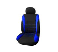 Ggwqoops Housses De Siège Auto en Polyeste Lot De 2 4 Ou 9 Pièces Coussins Universels pour Siège Avant Et Arrière Quatre Saisons Ensembles Housses Siège(1 Seat Blue)