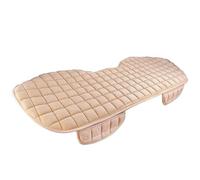 Ggwqoops Housses De Siège Auto Universelles pour l'hiver Chaudes Tapis De Protection pour Siège Auto Accessoires pour Voiture 5 Places Ensembles Housses Siège(Beige Rear 1pc)