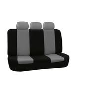 Ggwqoops Lot De 2 Housses De Siège Auto Universelles Compatibles avec Les Airbags Accessoires De Voiture Plusieurs Couleurs Ensembles Housses Siège(Gray Rear)