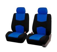 Ggwqoops Lot De 2 Housses De Siège Auto Universelles Compatibles avec Les Airbags Accessoires De Voiture Plusieurs Couleurs Ensembles Housses Siège(2pcs Blue)