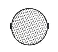 Ggwqoops Moto Housse Protection Hare Pour 7 Pouces Protections Fonctionnelles Phare Moto En Métal Grille Carrée Élégante Et Vintage