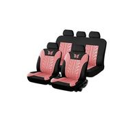 Ggwqoops pour Nissan pour Civic pour CRV pour HRV pour Kia pour Sorento pour Toyota pour Corolla pour 4Runner Universelles Ensemble Complet Ensembles Housses Siège(Pink-5 Seats)