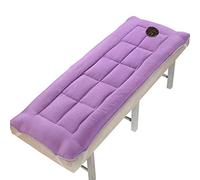 GGYDD Coton Moelleux Beauté Surmatelas,Respirante Futon Tatami Matelas Spa Massage Table Coussinet De Protection-Violet 60x180cm(24x71inch)