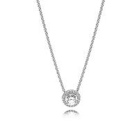 GGYTMQL 1:1 Charm Coeurs de Collier Élégance Cœurs d'Hiver
