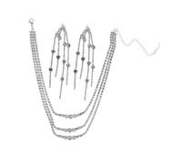 GGYTMQL 1 ensemble de bijoux de promotion Collier élégant et collection de boucles d'oreille pour les femmes accessoires durables et résistants à l'usure pour les fêtes présentes pour la fête des